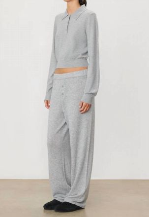 &Eacute;terne Cruz Pants In Heather Grey