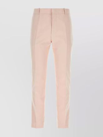 Alexander McQueen cotton twill trousers