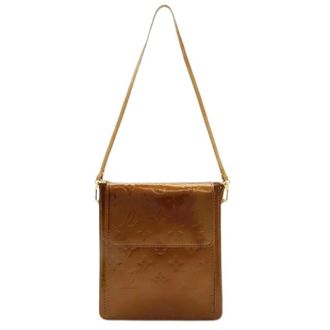 Louis Vuitton Pre-owned Shoulder Bags, female, Brown, Size: ONE SIZE Pre-owned Mott Monogram Vernis Shoulder Bag