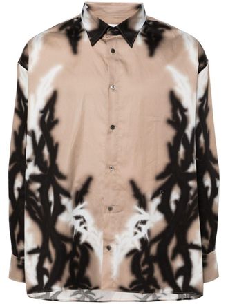 &Eacute;tudes Studio Camicia Illusion con stampa - Toni neutri