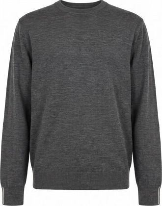 PESERICO Round-neck Truien - Heren - Ronde hals truien - Grijs - L - Truien & Vesten