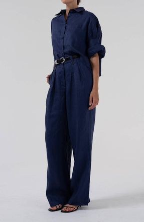 Parentezi Romy Pants In Denim Blue