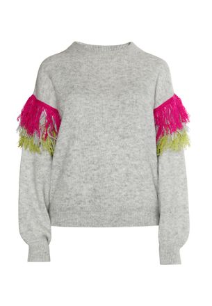 Izia Jumper Dames grijs melange