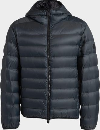 Moncler Men & apos;s Alrai Quilted Down Hooded Full-Zip Jacket