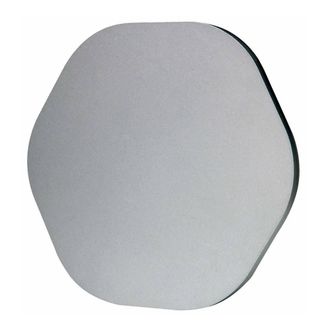 Netlighting Fusion Wall Light 19.2cm Hexagonal 12W LED 3000K 1080lm Silver Paint