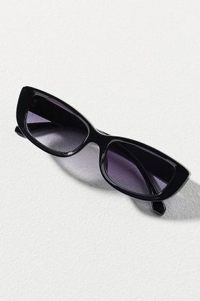 Reality Eyewear Winged Rectangle Sunglasses