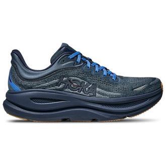 Hoka One One Mens Bondi 9 - Running Shoes Faded Navy/Slate Blue Size 10.0