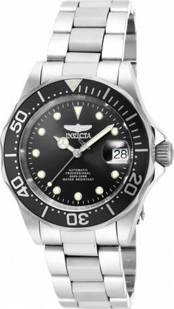 Invicta IN-17039 Mens Pro Diver Watch - Silver - One Size