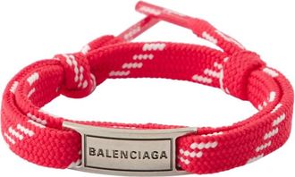 Balenciaga Roze Metalen Cargo Armband Pols - Dames - Armbanden - Roze - ONE Size - Accessoires