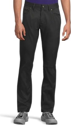 Prana Stretch Zion 5 Pocket SL Pants Mens Casual Pants Black : 36 30, Elastane