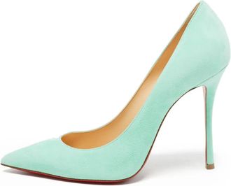 Christian Louboutin Pumps in pelle scamosciata 110mm - Blu