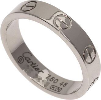 Cartier White Gold (18K) Band Ring (Pre-Owned)
