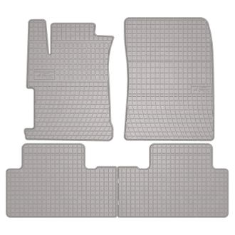 OEM Alfombrillas De Goma Para Coche: Honda Civic Ix Sed&aacute;n (2011-2016) - Color Gris, Ajustadas