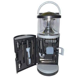 Trade Shop Trade Shop - Luce Da Campeggio 15in1 Portatile Per Esterni Con Kit Di Attrezzi Combo Q-ly340