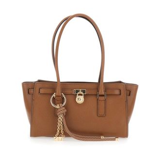 Michael Kors Tassen, Dames, Bruin, ONE Size, Leer, Hamilton Moderne Small