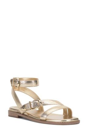 Vince Camuto Neiko Ankle Strap Sandal in Egyptian Gold at Nordstrom, Size 6.5