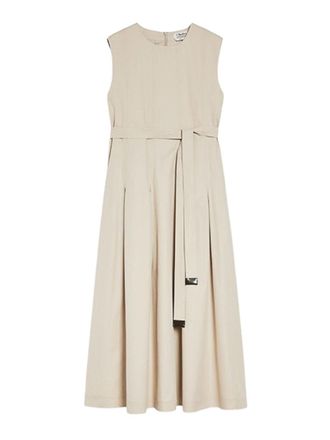 Max Mara Max Mara Sleeveless Twill Dress