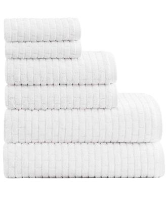 Tommy Hilfiger Brick Texture Cotton Terry Towel Set