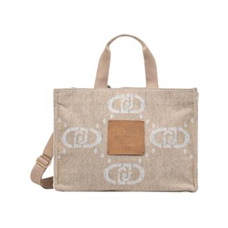 Liu Jo Tote Bags, female, Beige, Size: ONE SIZE L Tote