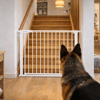 OEM Barrera De Seguridad Para Escaleras Para Perros, Ancho 75-82 Cm, Barrera Para Puertas, Extensible