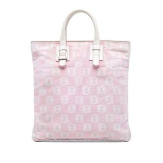 Loewe Pre-owned Tote Bags, female, Pink, Size: ONE SIZE Pre-owned Tote Bag