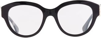 Cartier Panthere de Cartier Demo Oval Ladies Eyeglasses CT0567O 001 51