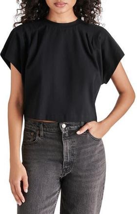 Steve Madden Noah Short Sleeve Top in Black at Nordstrom Rack, Size X-Small