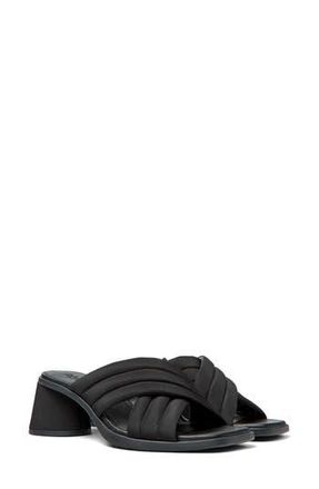 Camper Kiara Slide Sandal in Black at Nordstrom Rack, Size 37