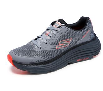 Skechers Mens Mens Max Cushioning Endeavour - Space Angle Sneaker, Charcoal, 9 UK