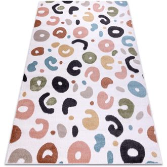 RugsX Rugsx - Carpet fun Spots for children, spots cream multicolour 200x290 cm
