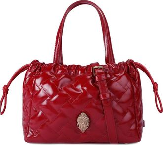 Kurt Geiger Gewatteerde leren touwtas in rood - Dames - Handtassen - Rood - ONE Size - Tassen