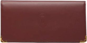 Cartier Pre-owned Must Line Long Wallet in Pelle - - Pre-owned - Donna - Rosso - ONE SIZE