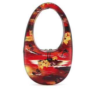 Coperni Printed Synthetic Leather Disney X Coperni Mini Tropical Swipe Handbag