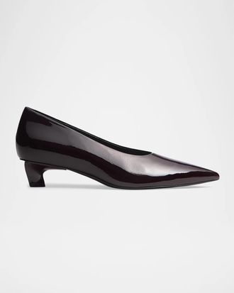 Rag & Bone 40mm Paloma Leather Pumps