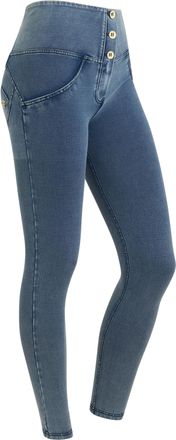 Freddy Jeggings push up WR.UP 7/8 superskinny vita alta con bottoni