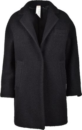 Annie P Wool Coat - Black