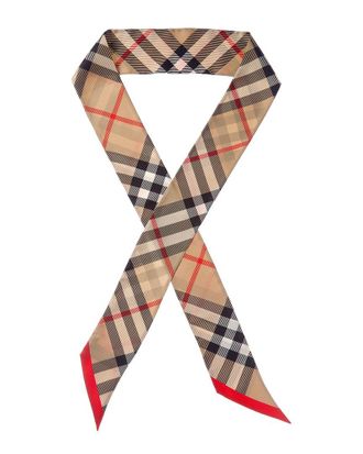 Burberry Check Silk Scarf