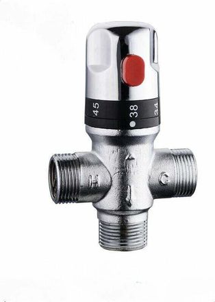 OEM V&aacute;lvula Termost&aacute;tica Para Calentadores De Agua Dom&eacute;sticos, Grifo Con V&aacute;lvula Termost&aacute;tica, Grifo De Ducha De Seis Puntos