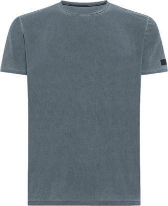 Roberto Ricci Design Techno Wash Piqu&eacute; T-shirt - Heren - T-shirts - Blauw - XL - Denim - Tops