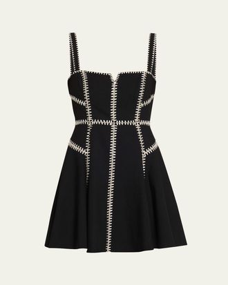 Cinq &agrave; Sept Jelena Sleeveless Mini Dress