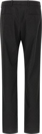 Gucci Mens Black Polyester Dress Pants