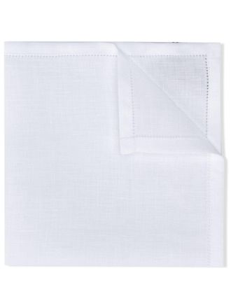 Polo Ralph Lauren linen pocket square - men - Linen/Flax - One Size - White