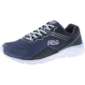 Fila Fila Womens Memory Vernato 6 Fitness Running Shoes Gray, Navy/White, 9