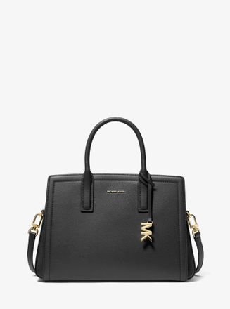 Michael Kors Laila Medium Leather Satchel