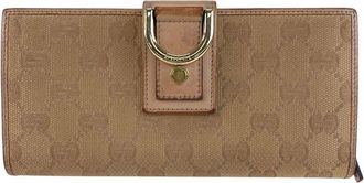 Gucci Multicolor Coated/Waterproof Canvas Abby Long Wallet (Authentic Pre- Loved)