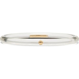 Kate Spade New York glow up thin bangle bracelet in Clear. at Nordstrom