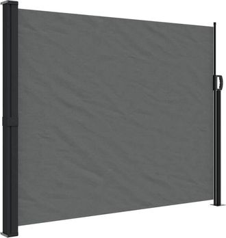 vidaXL Toldo Lateral Retr&aacute;ctil Gris Antracita 160x600 Cm Vidaxl
