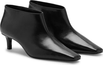 Mango Kitten Heel Bootie in Black at Nordstrom, Size 9.5Us