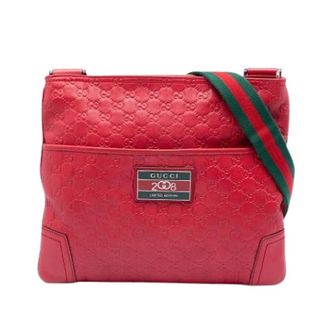 Gucci Pre-owned Cross Body Bags, female, Red, Size: ONE SIZE Pre-owned Crossbody Bag