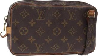 Louis Vuitton Pre-owned Cross Body Bags, female, Brown, Size: ONE SIZE Pre-owned Vintage Cross Body Bag